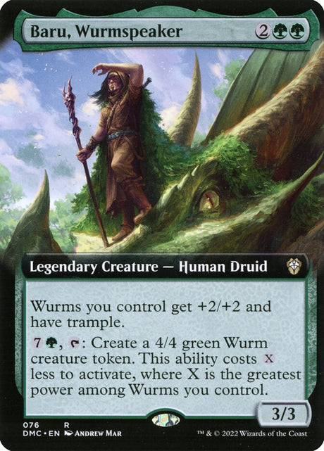 Baru, Wurmspeaker (76) - Dominaria United Commander (DMC)
