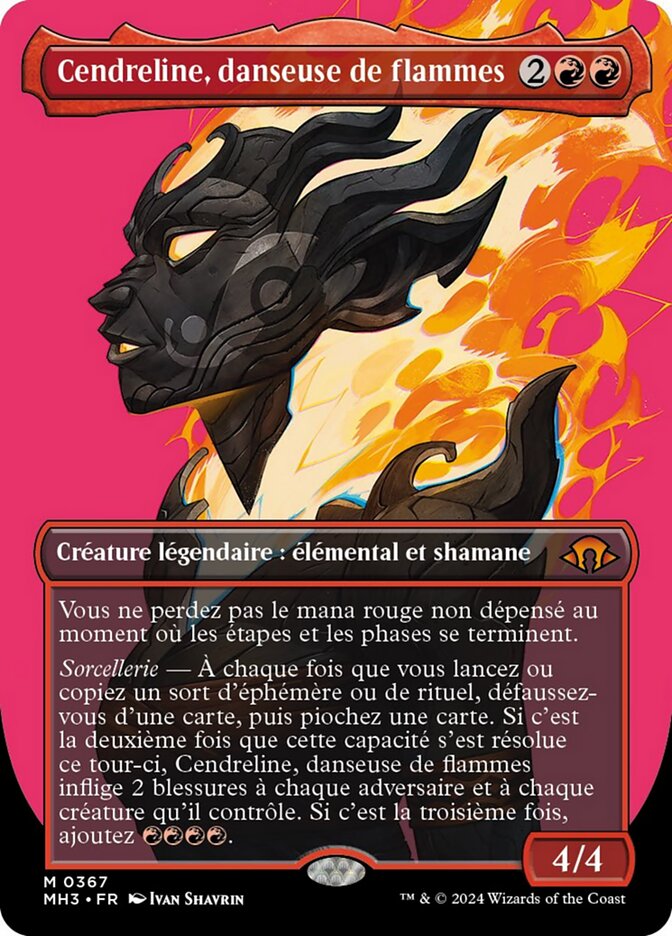 Ashling, Flame Dancer - [Foil, Borderless] Modern Horizons 3 (MH3)