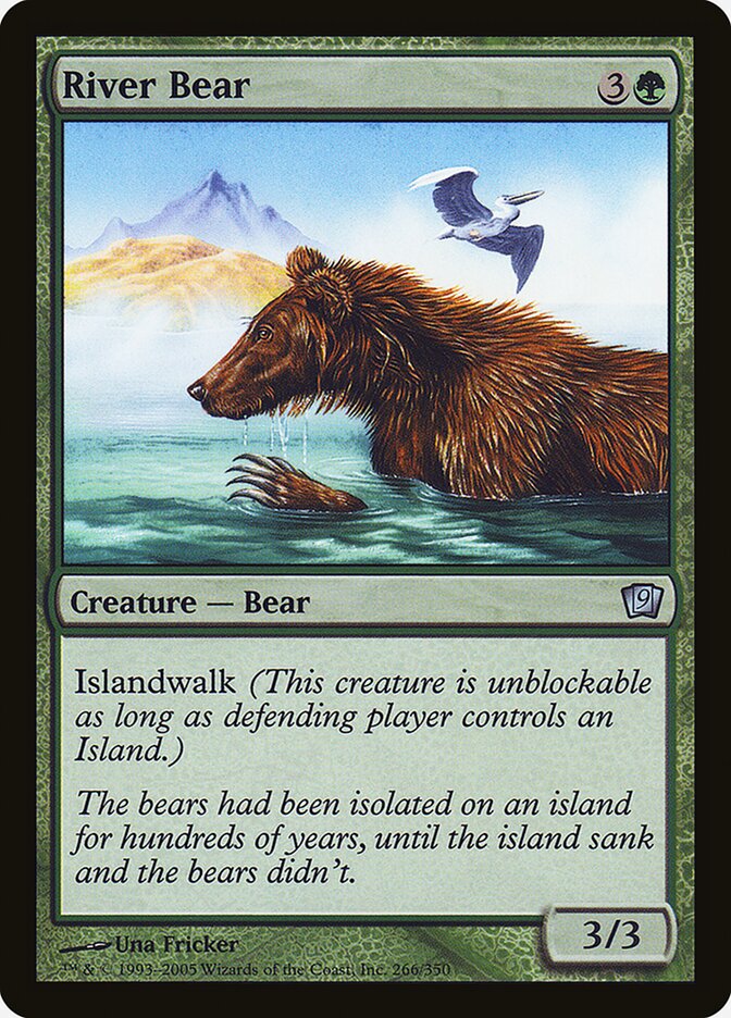 River Bear (266) - Ninth Edition (9ED)