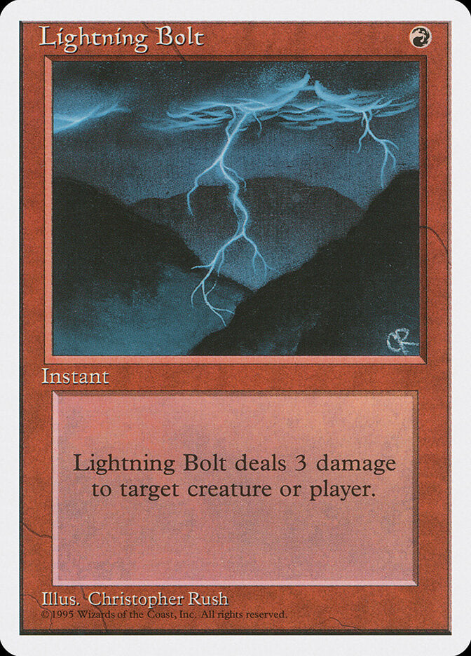 Lightning Bolt (208) - Fourth Edition (4ED)
