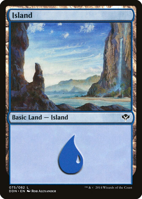 Island (75) - Duel Decks: Speed vs. Cunning (DDN)