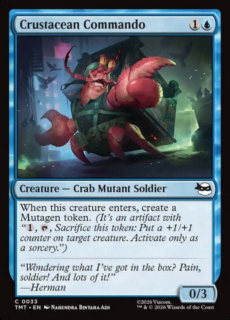 Crustacean Commando (33) - Teenage Mutant Ninja Turtles (TMT)