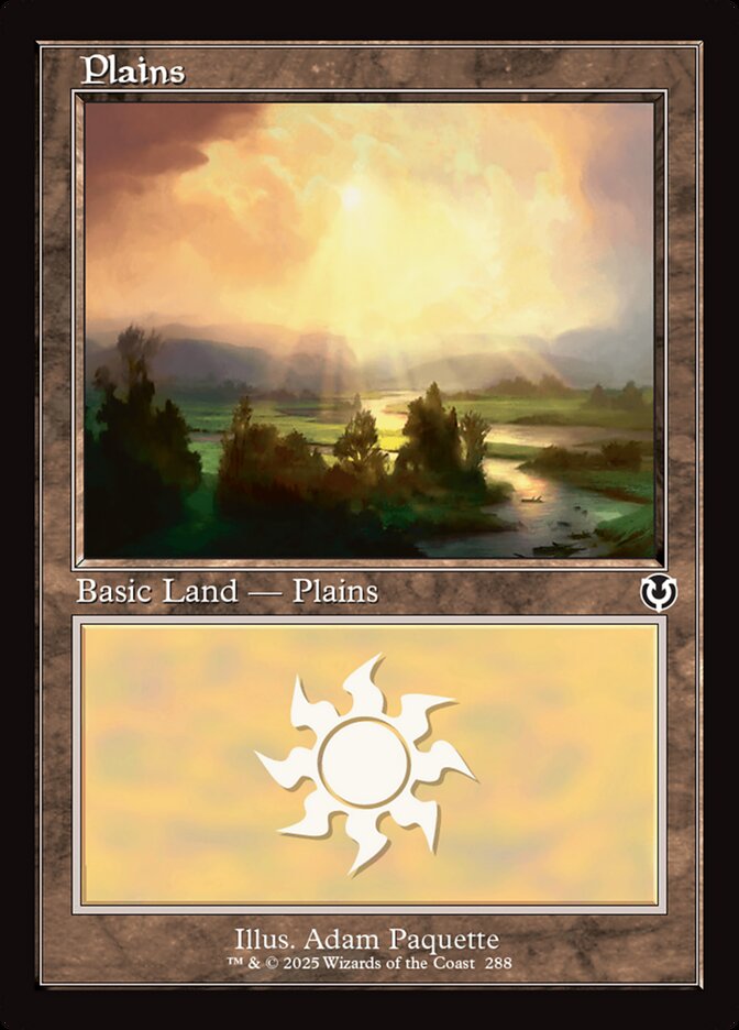 Plains (288) - [Retro Frame] Innistrad Remastered (INR)