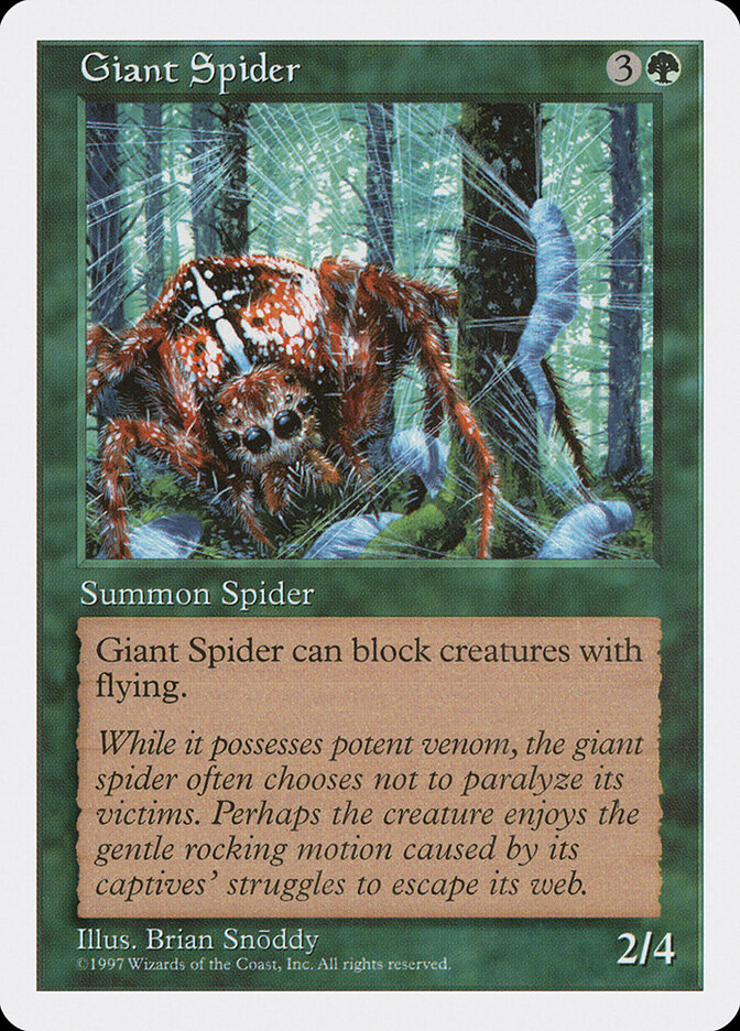 Giant Spider (300) - Fifth Edition (5ED)
