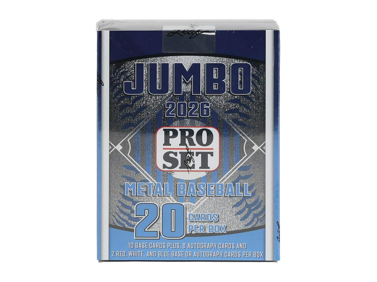 2026 Leaf Pro Set Metal Baseball Jumbo Box