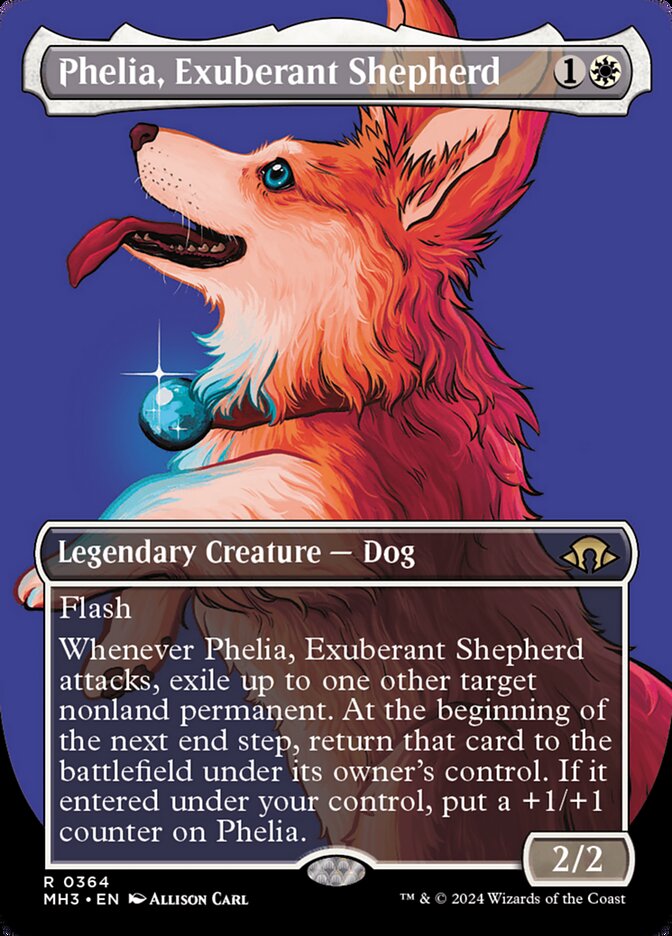 Phelia, Exuberant Shepherd - [Borderless] Modern Horizons 3 (MH3)