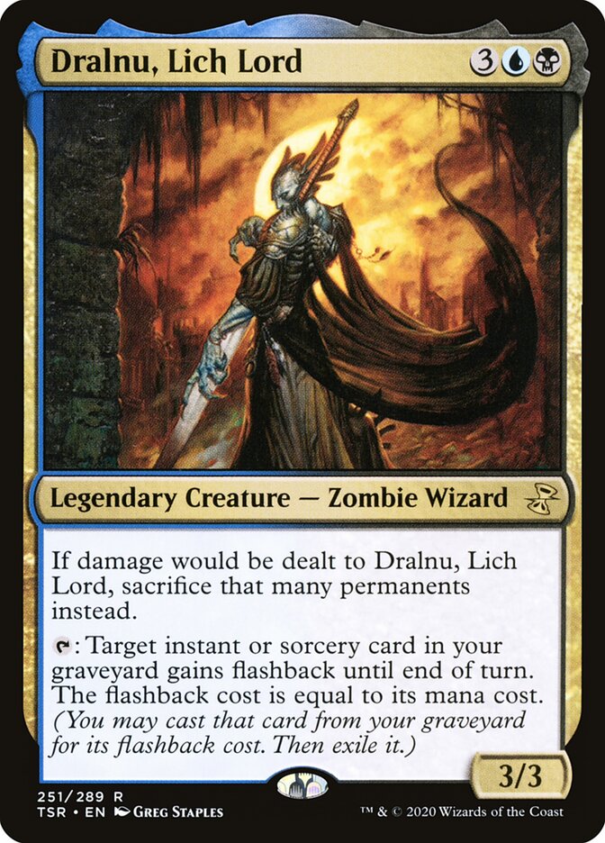 Dralnu, Lich Lord (251) - Time Spiral Remastered (TSR)