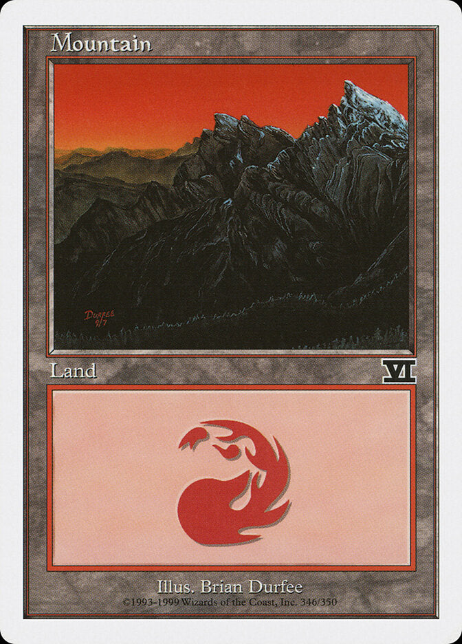 Mountain (346) - Classic Sixth Edition (6ED)