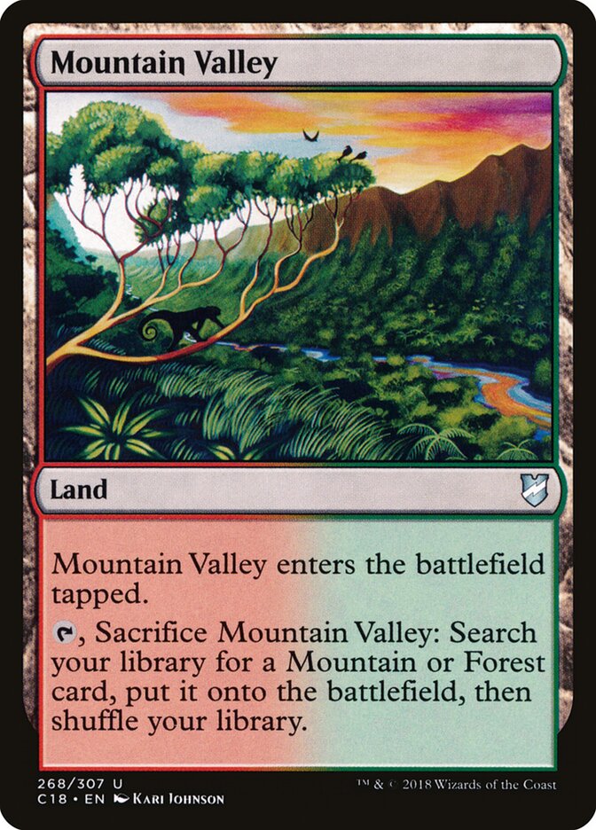 Mountain Valley (268) - Commander 2018 (C18)