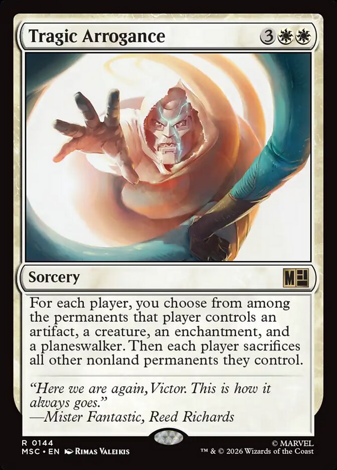 Tragic Arrogance (144) - Marvel Super Heroes Commander (MSC)