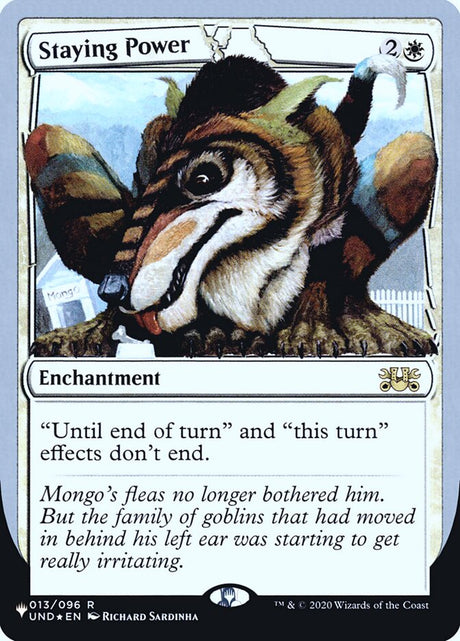 Staying Power (8) - The List (Unfinity Foil Edition) (ULST)