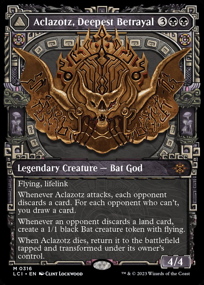 Aclazotz, Deepest Betrayal // Temple of the Dead (316) - The Lost Caverns of Ixalan (LCI)
