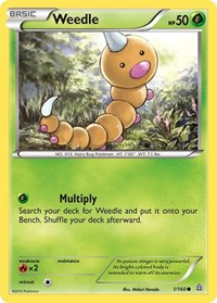 Weedle (1) - XY - Primal Clash (PRC)