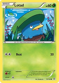 Lotad (10) - XY - Primal Clash (PRC)
