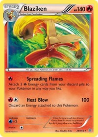 Blaziken (28) - XY - Primal Clash (PRC)