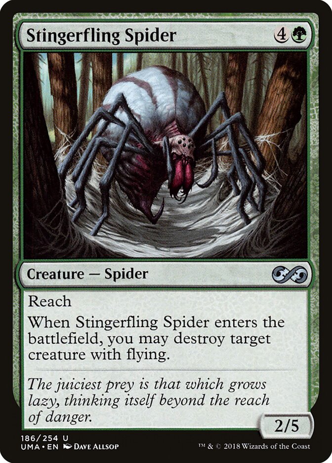 Stingerfling Spider (186) - Ultimate Masters (UMA)