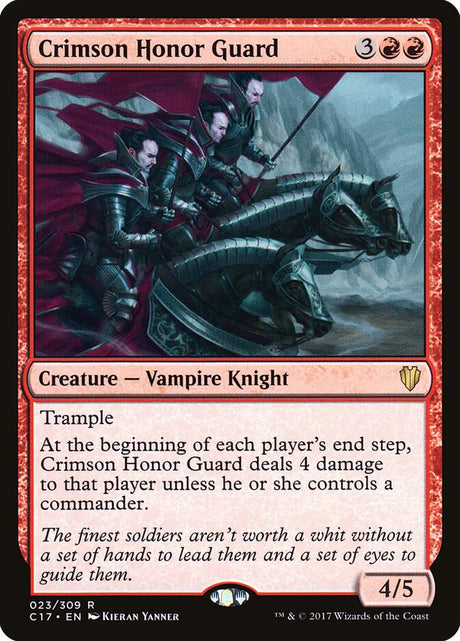 Crimson Honor Guard (23) - Commander 2017 (C17)