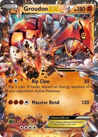 Groudon EX (85) - XY - Primal Clash (PRC)
