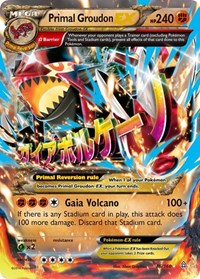 Primal Groudon EX Omega (86) - XY - Primal Clash (PRC)