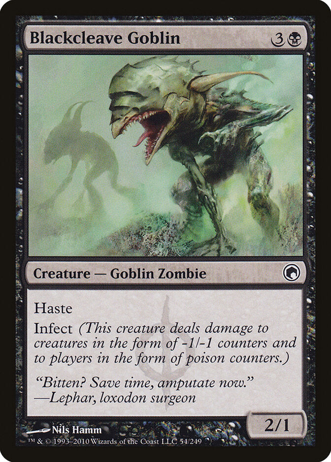 Blackcleave Goblin (54) - Scars of Mirrodin (SOM)