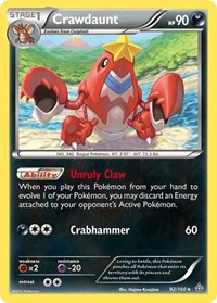 Crawdaunt (92) - XY - Primal Clash (PRC)