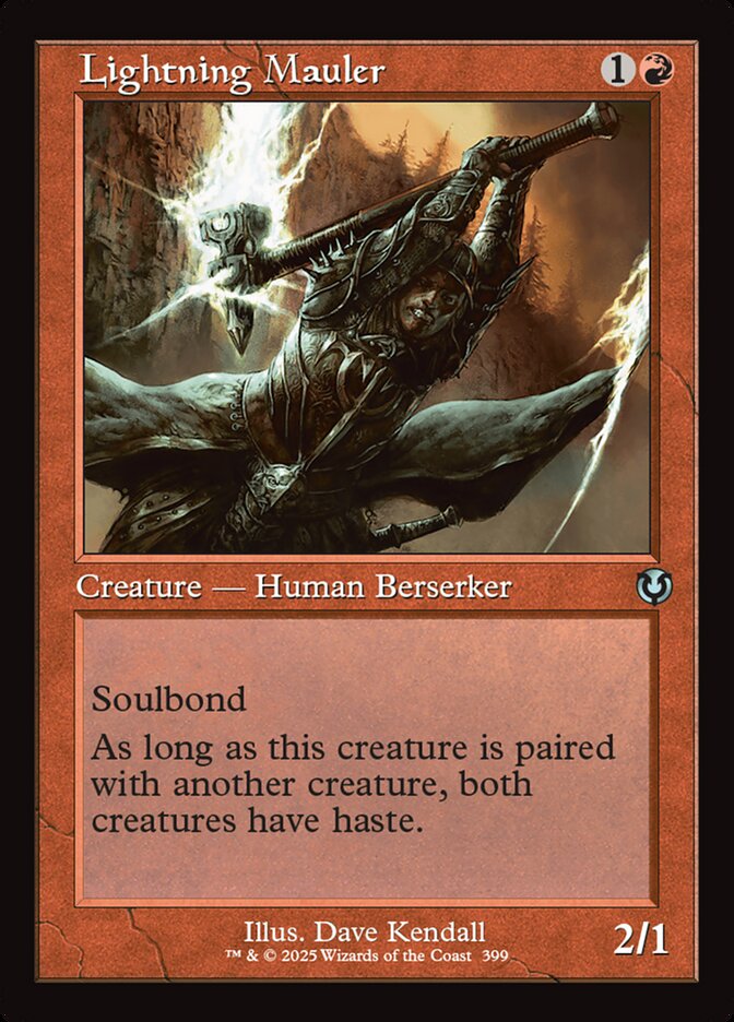 Lightning Mauler - [Foil, Retro Frame] Innistrad Remastered (INR)