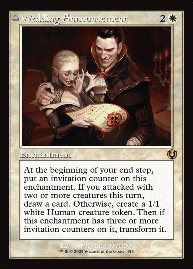 Wedding Announcement // Wedding Festivity - [Retro Frame] Innistrad Remastered (INR)