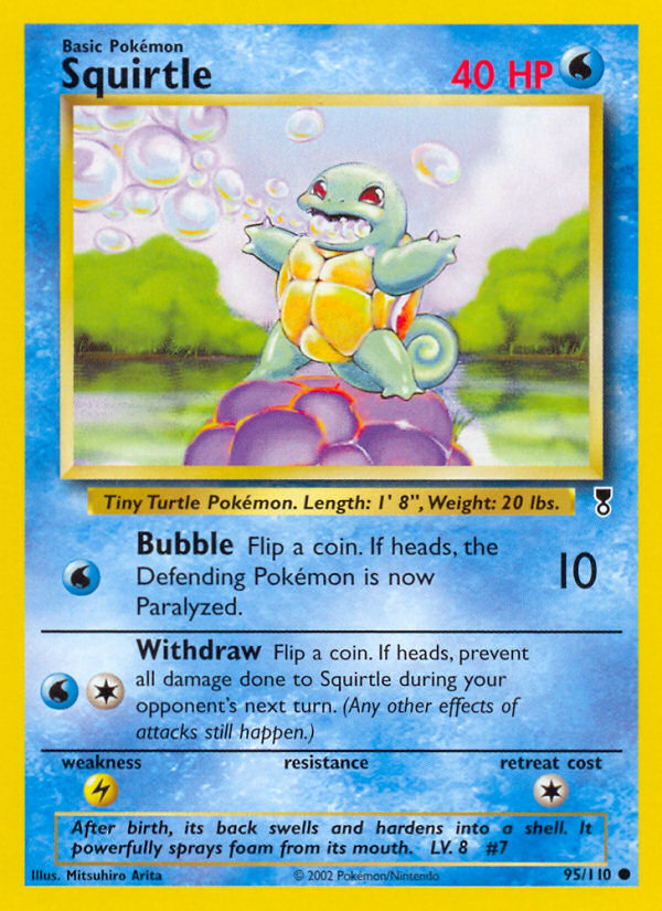 Squirtle (95/110) - [Reverse Holo] Legendary Collection (LC)