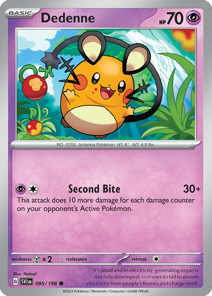 Dedenne (95/198) - Scarlet & Violet (SVI)