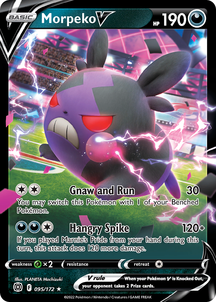 Morpeko V (95/172) - [Holo Foil] Brilliant Stars (BRS)