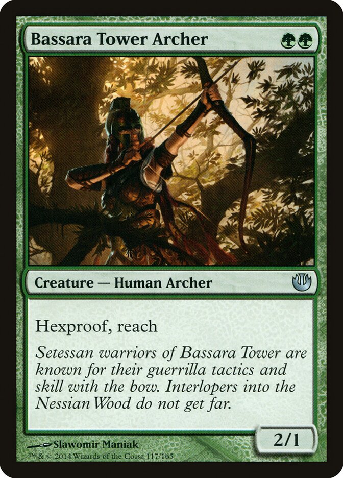Bassara Tower Archer (117) - Journey into Nyx (JOU)