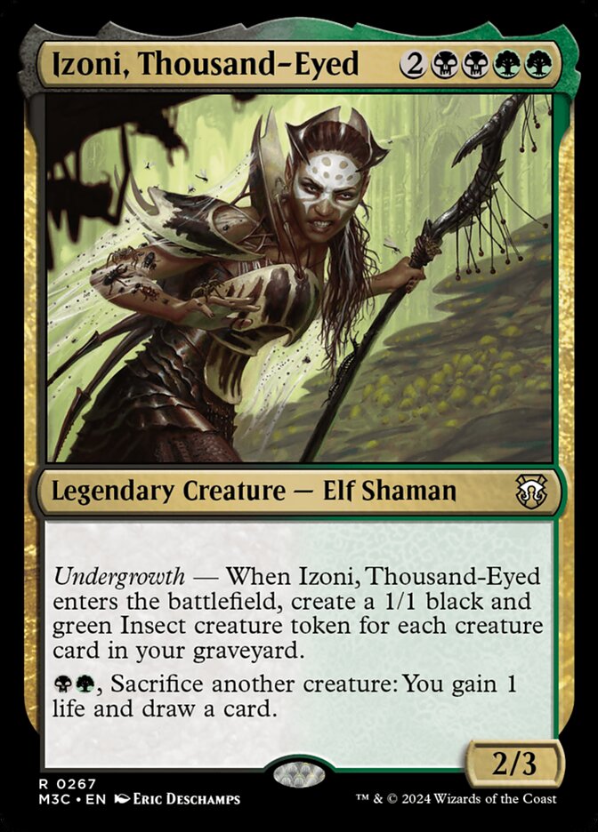 Izoni, Thousand-Eyed (267) - Modern Horizons 3 Commander (M3C)