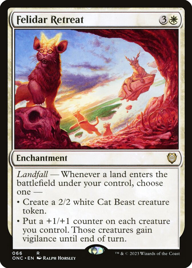 Felidar Retreat (66) - Phyrexia: All Will Be One Commander (ONC)