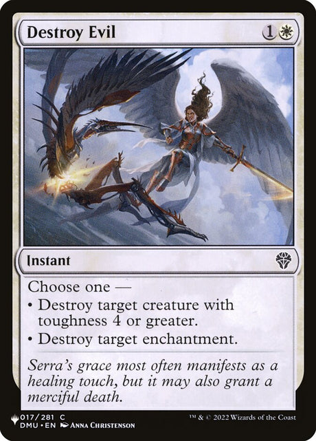 Destroy Evil (DMU-17) - The List (PLST)