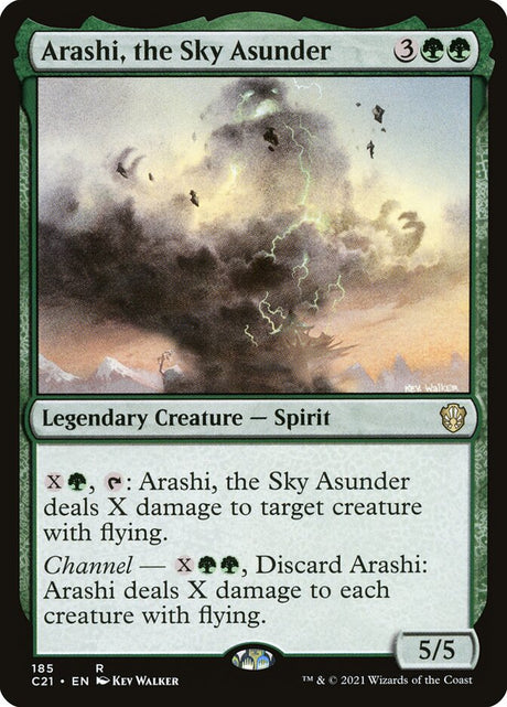 Arashi, the Sky Asunder (185) - Commander 2021 (C21)