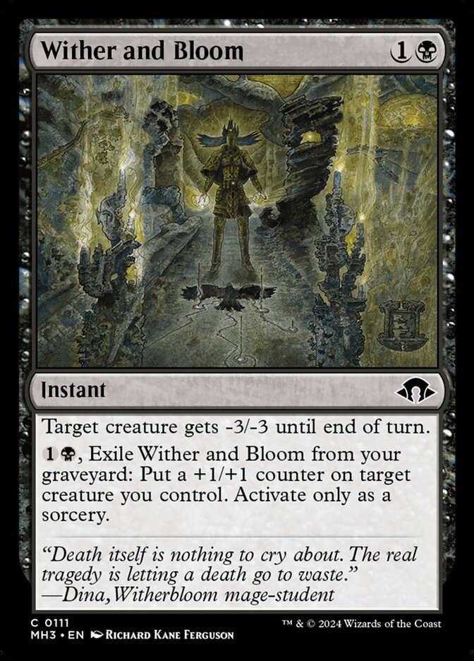 Wither and Bloom - [Foil] Modern Horizons 3 (MH3)