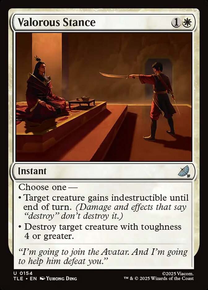 Valorous Stance (154) - Avatar: The Last Airbender Eternal (TLE)