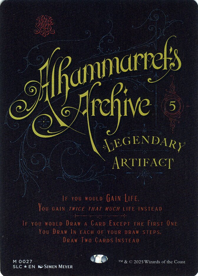 Alhammarret's Archive (27) - Secret Lair Countdown (SLC)