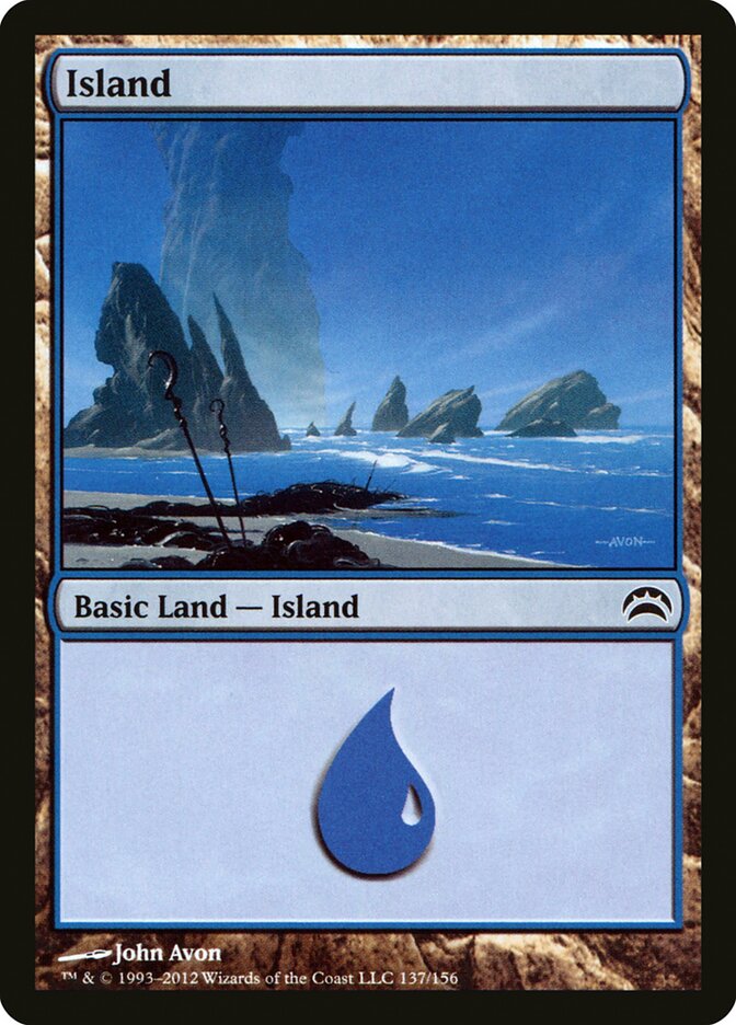 Island (137) - Planechase 2012 (PC2)