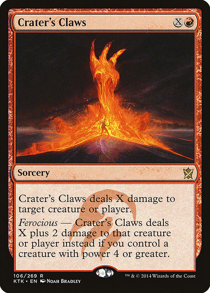 Crater's Claws (106) - Khans of Tarkir (KTK)