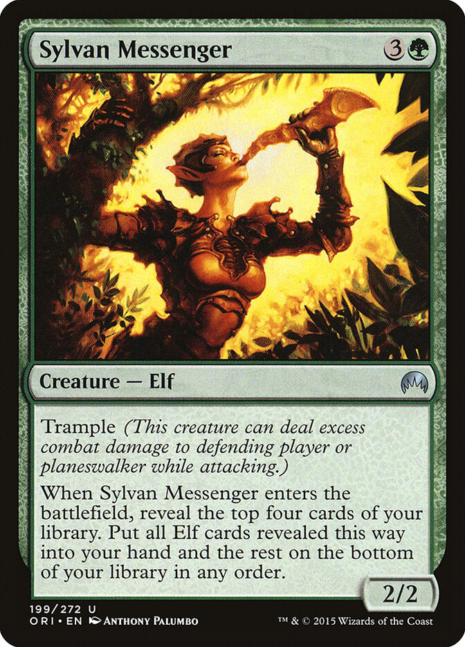 Sylvan Messenger (199) - Magic Origins (ORI)