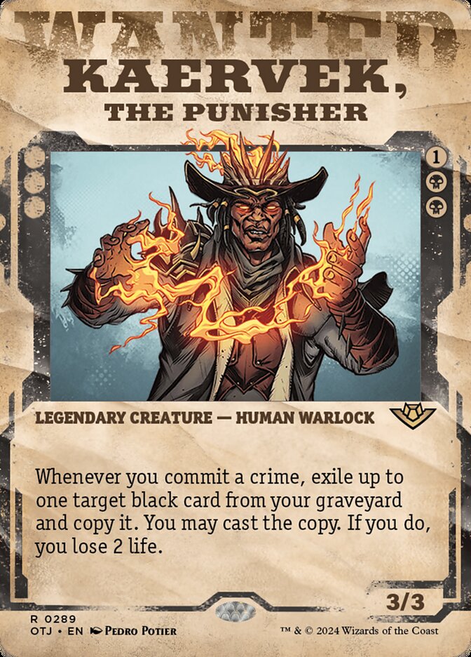 Kaervek, the Punisher (289) - Outlaws of Thunder Junction (OTJ)