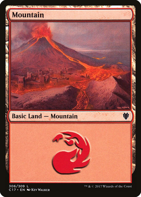 Mountain (306) - Commander 2017 (C17)