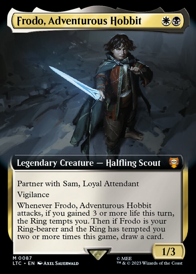 Frodo, Adventurous Hobbit (87) - Tales of Middle-earth Commander (LTC)