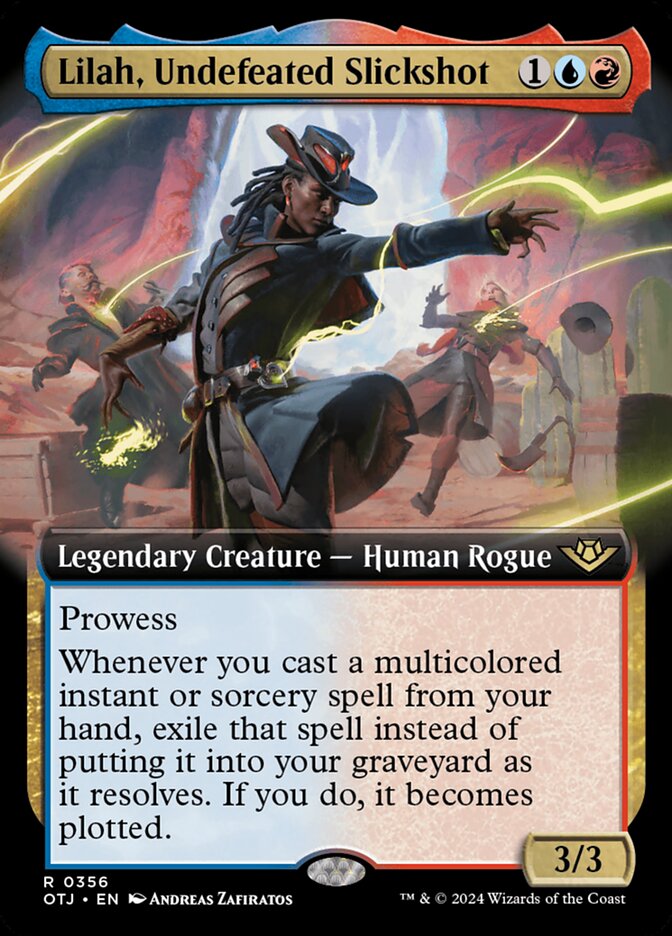 Lilah, Undefeated Slickshot - [Extended Art] Outlaws of Thunder Junction (OTJ)