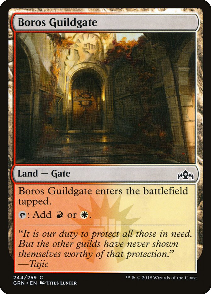 Boros Guildgate (244) - Guilds of Ravnica (GRN)