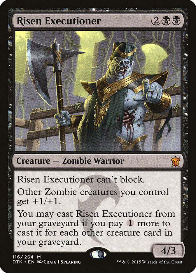 Risen Executioner (116) - Dragons of Tarkir (DTK)