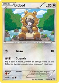 Bidoof (116) - XY - Primal Clash (PRC)