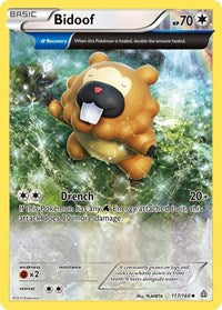 Bidoof Alpha (117) - XY - Primal Clash (PRC)