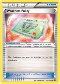 Weakness Policy (142) - XY - Primal Clash (PRC)